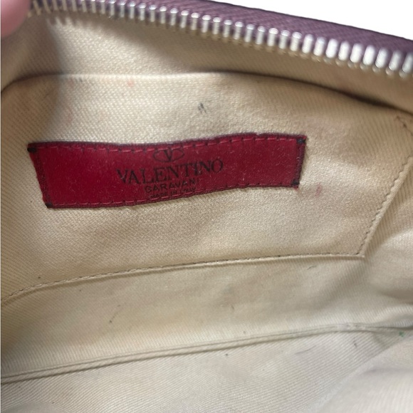 Valentino Leather Bow Clutch, Black & Brown w. Gold Hardware - ALL SHIPS FREE - Picture 6 of 7